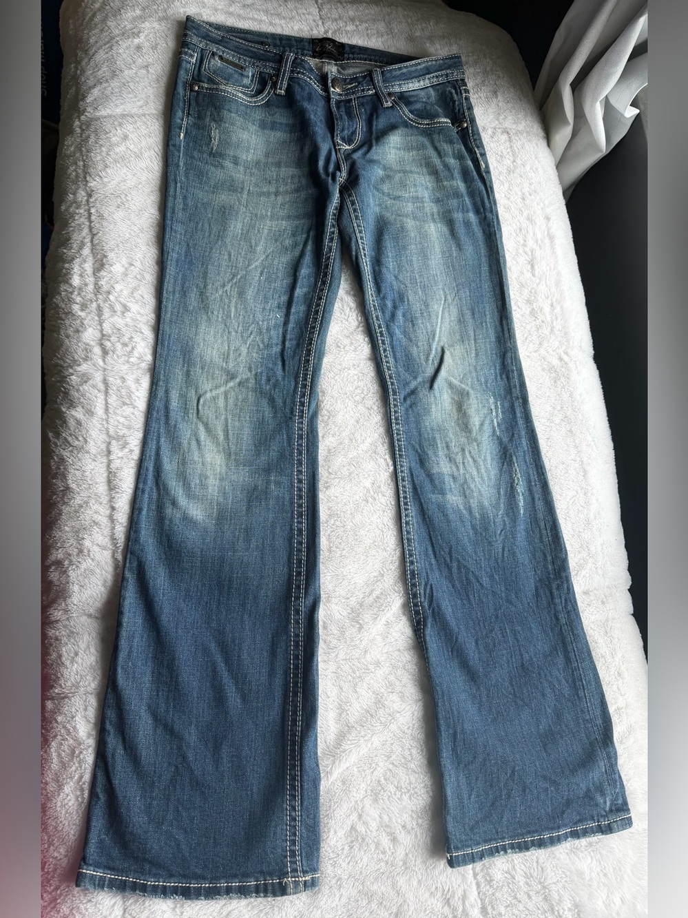 Rock & Republic Women’s Boot Cut Jeans in Faded Blue